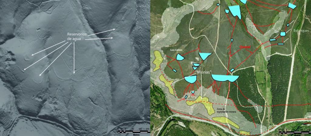 Ancient Roman gold mines in the Eria river valley (J. Fernández Lozano et al)