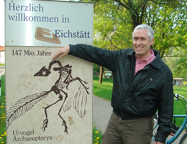 the author visits the Eichstätt Germany area where the Archaeopteryx fossils have all been found