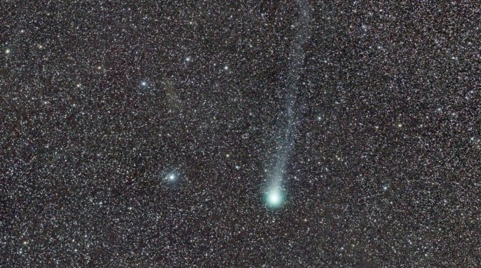 Comet Lovejoy C/2014 Q2, photographed on 22 Feb. 2015 by Fabrice Noel