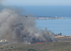 Fire Management in California's Chaparal: The U.S. Army Corps of Engineers Sacramento District conducted a controlled burn of central marine chaparral at Fort Ord, Calif., Oct. 15, to expose unexploded ordnance at the formerly utilized defense site. The burn, carefully coordinated with local agencies, lasted less than two hours and was timed so that prevailing winds would help blow the smoke away from population centers. The controlled burns are part of a comprehensive ordnance removal program at Fort Ord, which closed in 1994 under recommendation from the Base Realignment and Closure Commission. (U.S. Army photo/Released)