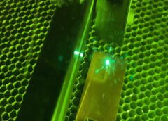 Pathogens Perish on Laser-Treated Metal