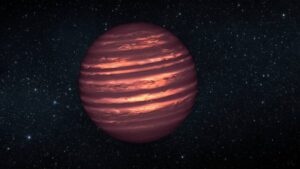 brown dwarf star, an artist's concept