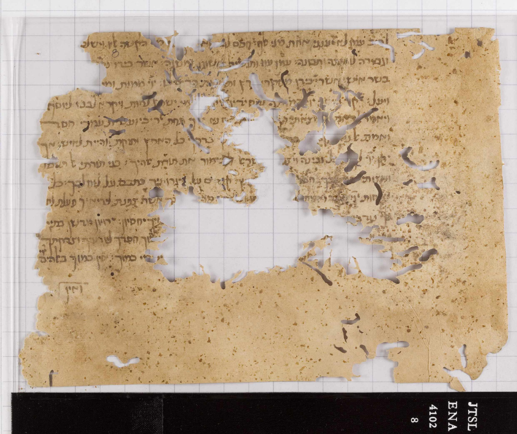 Egyptian scroll. Image credit: Scribes of the Cairo Geniza