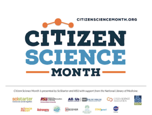 SciStarter Citizen Science Month logo